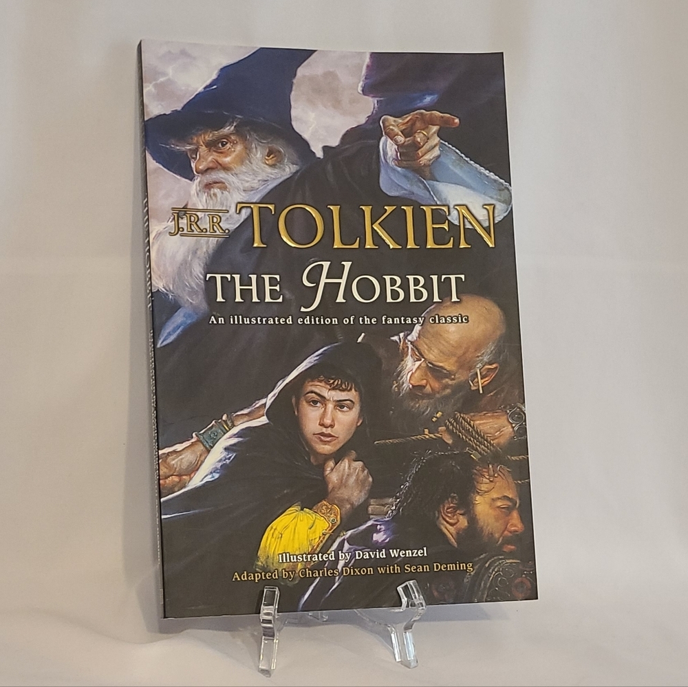 J.R.R. Tolkien The Hobbit An Illustrated Edition Of Fantasy Classic Book